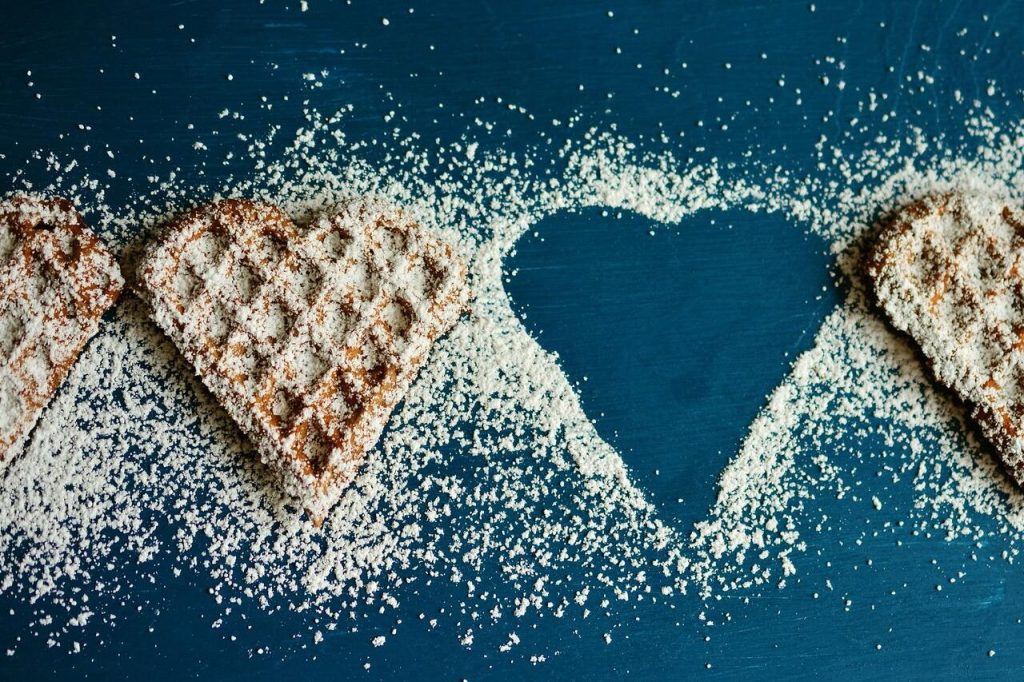 עוגיות בצורת לב